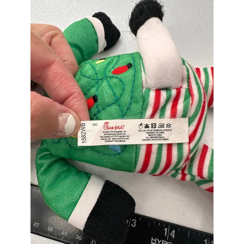 Chick-fil-A Plush Cow Merry Chikin 2 All Christmas Holiday 10